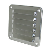 Louvre Vent - Stainless Steel Rolled Edge 175248