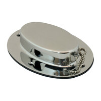 Marine Town Oval Hawse Hole - Stainless Steel 192160