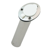 Heavy Duty Flush Mount Rod Holder - Stainless Steel With Cap 192545