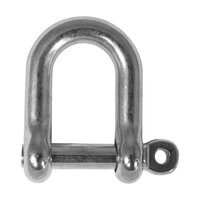 BLA Standard 'D' Shackles - Stainless Steel Captive Pin