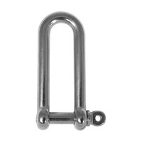 BLA Long 'D' Shackles - Stainless Steel