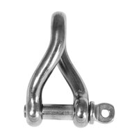 BLA Twisted Shackles - Stainless Steel