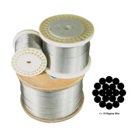 1 x 19 Wire Rope - 316 Grade Stainless Steel