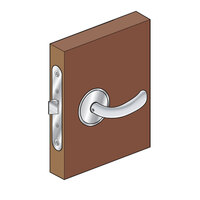 SouthCoÂ® McCoy Chrome Door Lock Sets