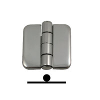 Marine TownÂ® Covered Hinges - Stainless Steel