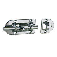 PerkoÂ® Barrel Bolts - Chrome Plated Bronze