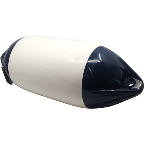 DE-72-821-F - Premium White Boat Fender 22 x 61cm