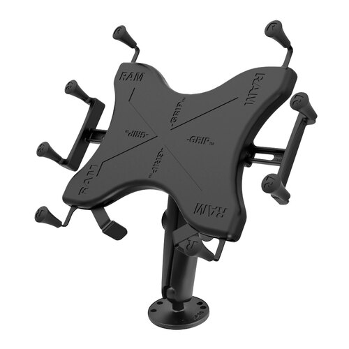 RAM X-Grip Drill-Down Double Ball Mount for 9-10 Tablets 109336