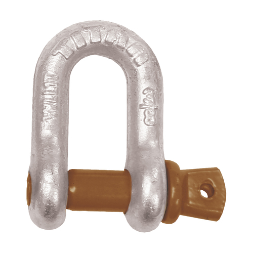 Titan Tested 'D' Shackle - Galvanised 143024