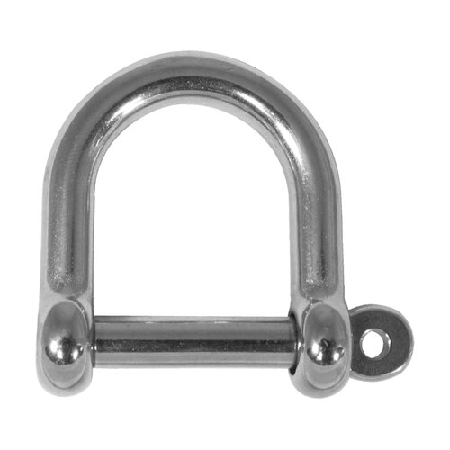 BLA Wide 'D' Shackles - Stainless Steel 1 161044