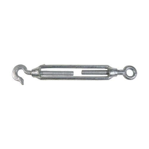 BLA Open Body Turnbuckles - Galvanised Hook and Eye M5 163202