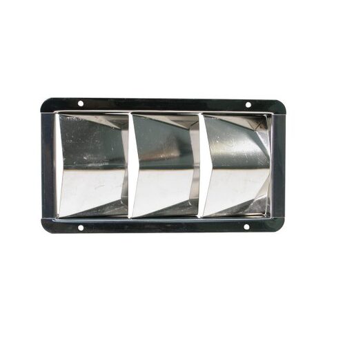 Louvre Vents - Stainless Steel 'V' 3 175003