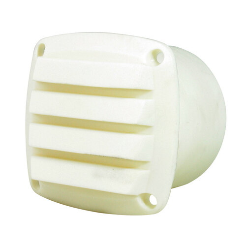 Louvre Vents - Plastic with Tail White 176032