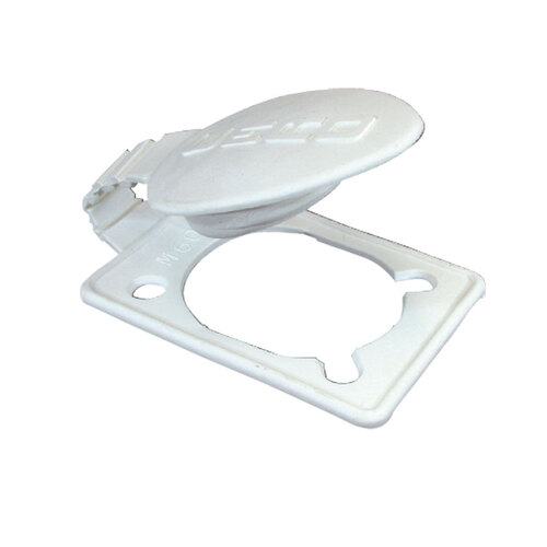 White cap and base gasket 192597