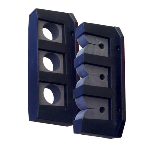 BLA Rod Storage Holders - Vertical or Horizontal Three rod 192627