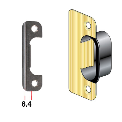 Omni Spring Bolt Catches - Stainless Steel Striker 193048