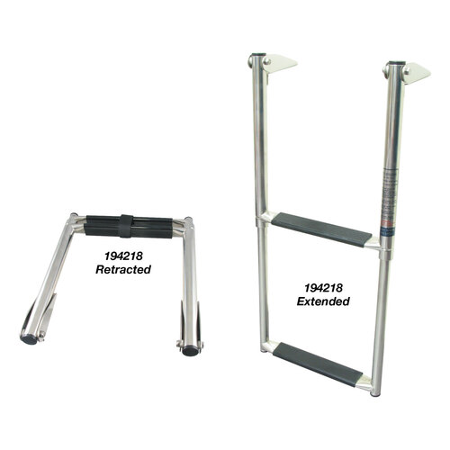 Telescopic Boarding Ladders - Stainless Steel 2 194218