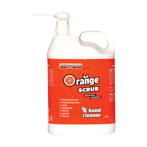 Septone Hand Cleaner - Orange Scrub 5L 261158