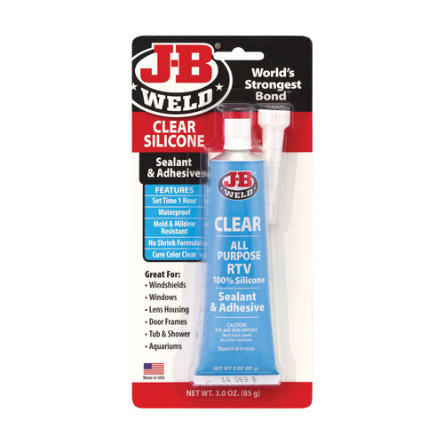 J-B Weld Clear Silicone 85g 261480