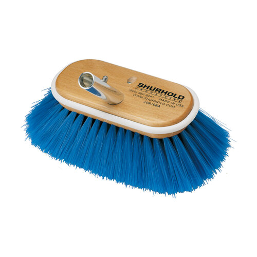 Shurhold Deck Brushes - 150mm Extra Soft 970 - blue nylon bristles ideal for delicatesurfaces 265150