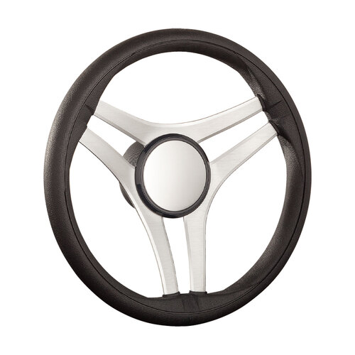 Gussi® Italia Steering Wheel - Molinara Three Spoke Aluminium 271224