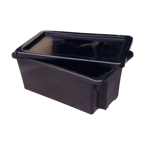 Plastic Storage Bins Lidded 394998